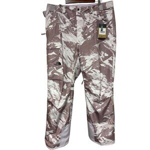 NEW! The North Face Women's Freedom Insulated Ski Snow Pants Ginger Dye 1X